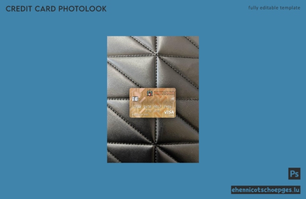 Malta Zentralbank Visa Classic Karte Fotoansicht Beispielvorschau